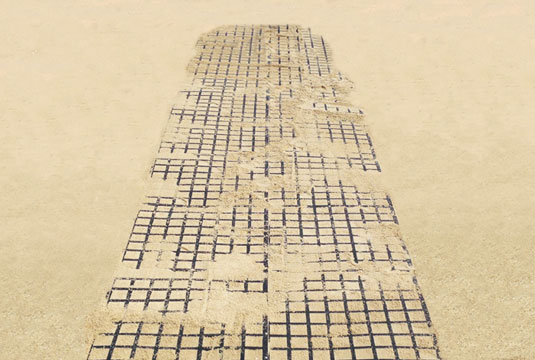 Access-a-Mat in the sand