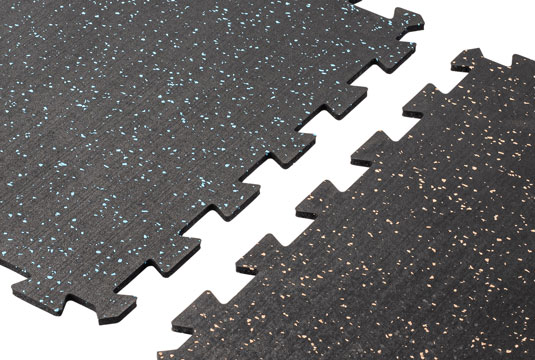 Two Genaflex tiles interlocking